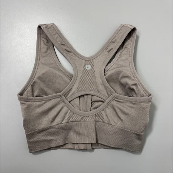 90 Degree By Reflex Seamless Katie Zip Front Bra Satellite Gray - Picture 5 of 6